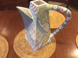 Mad Hatter's Wife teapot in progress